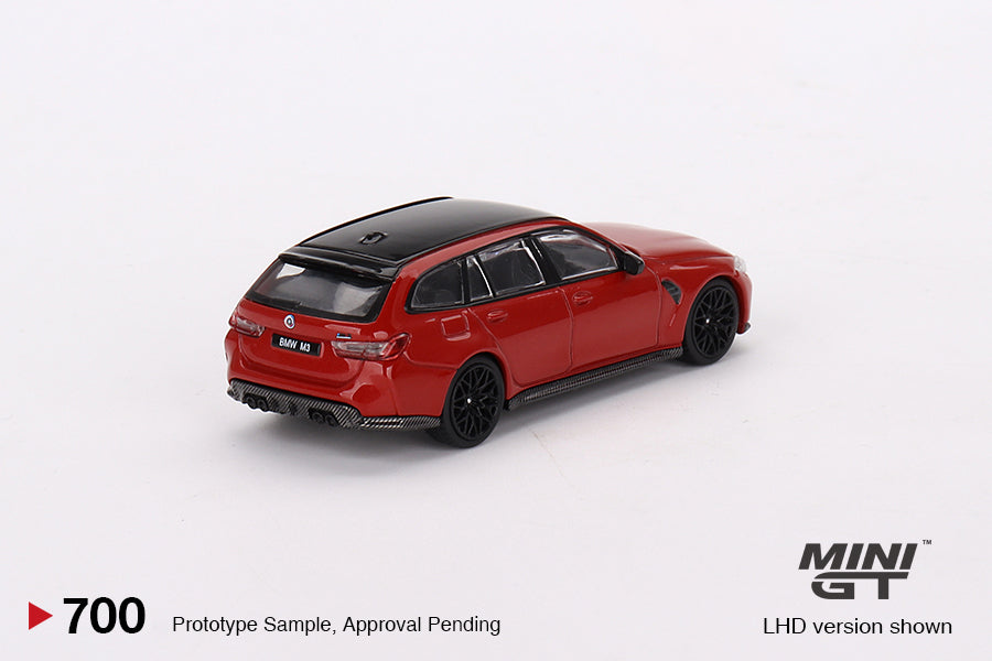 Mini GT 1/64 - BMW M3 Competition Touring Toronto Red Metallic