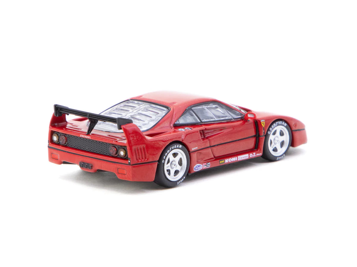 Tarmac Works x iXo Models 1/64 - Ferrari F40 Red - ROAD64