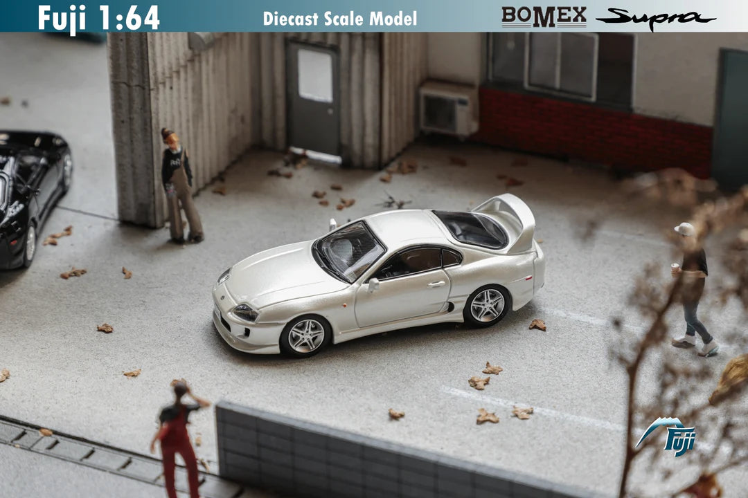 Fuji 1/64 - Toyota Supra RZ MK4 A80 Bomax White