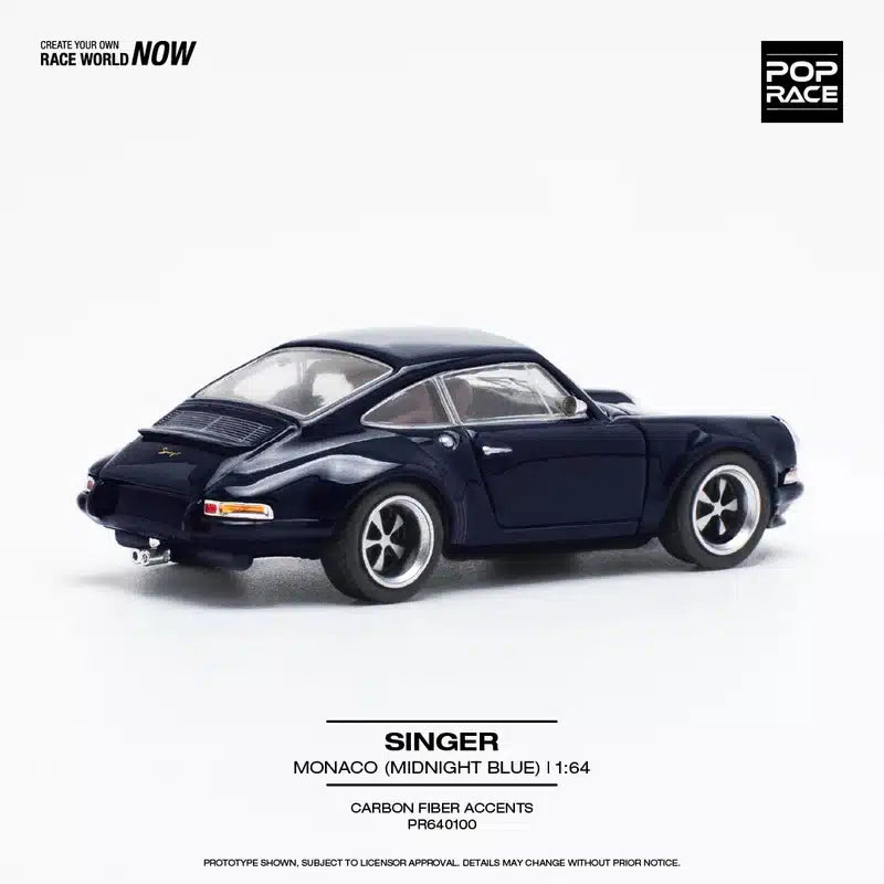 Pop Race 1/64 - Porsche Singer Monaco