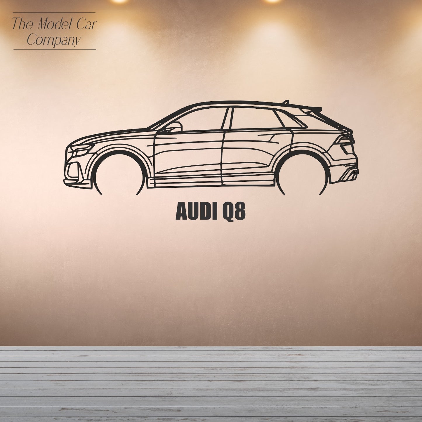 Wall Art Silhouette - Audi Q8