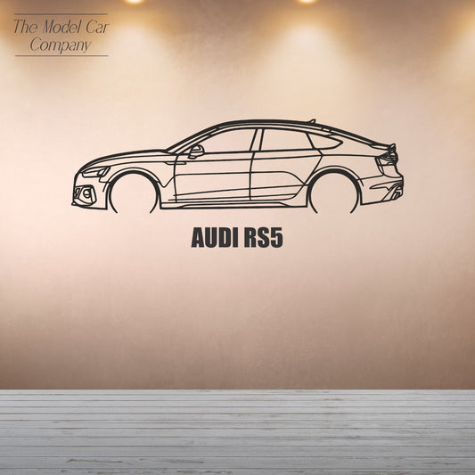 Wall Art Silhouette - Audi RS5