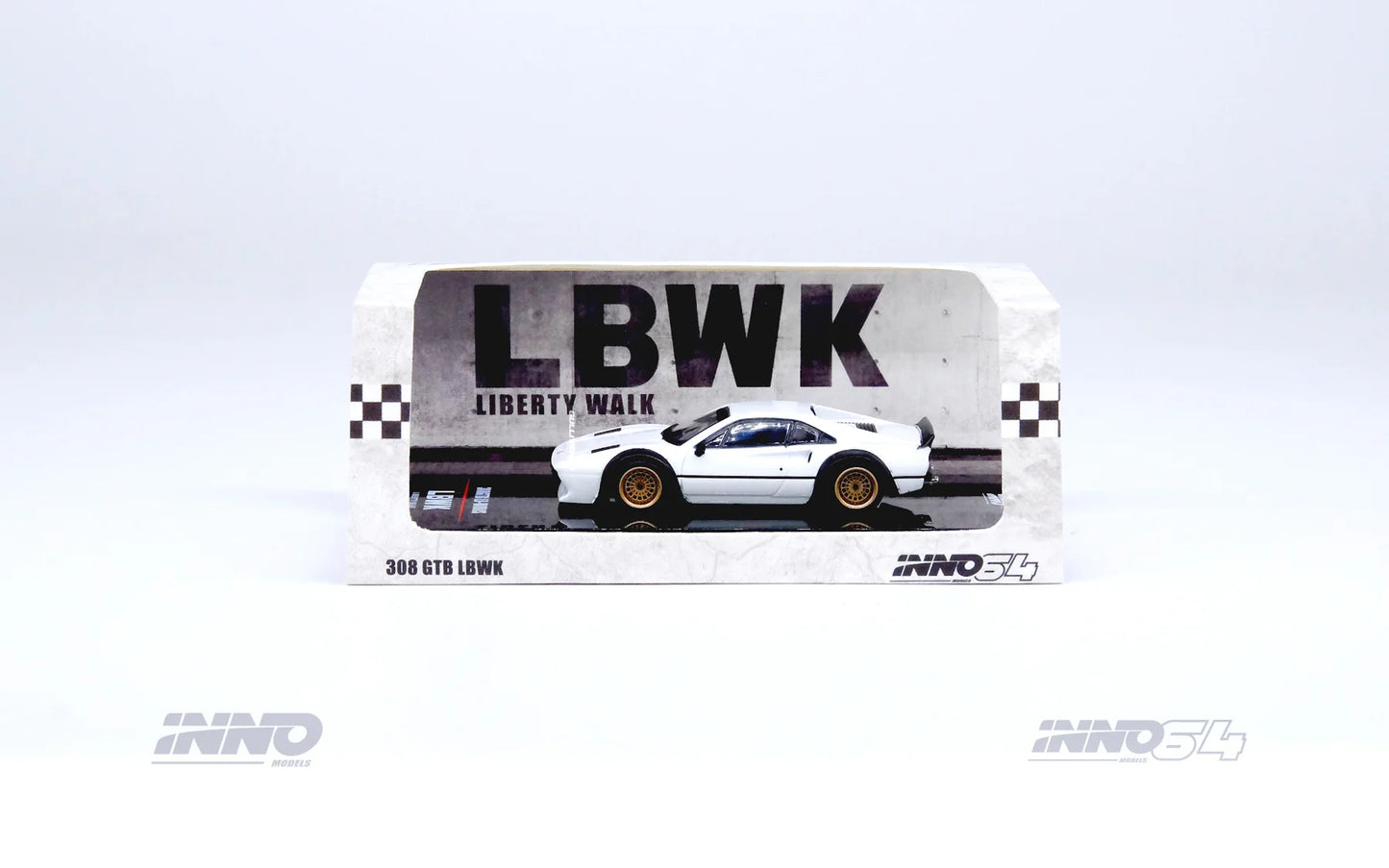 Inno64 1/64 - Ferrari LBWK 308 GTB White