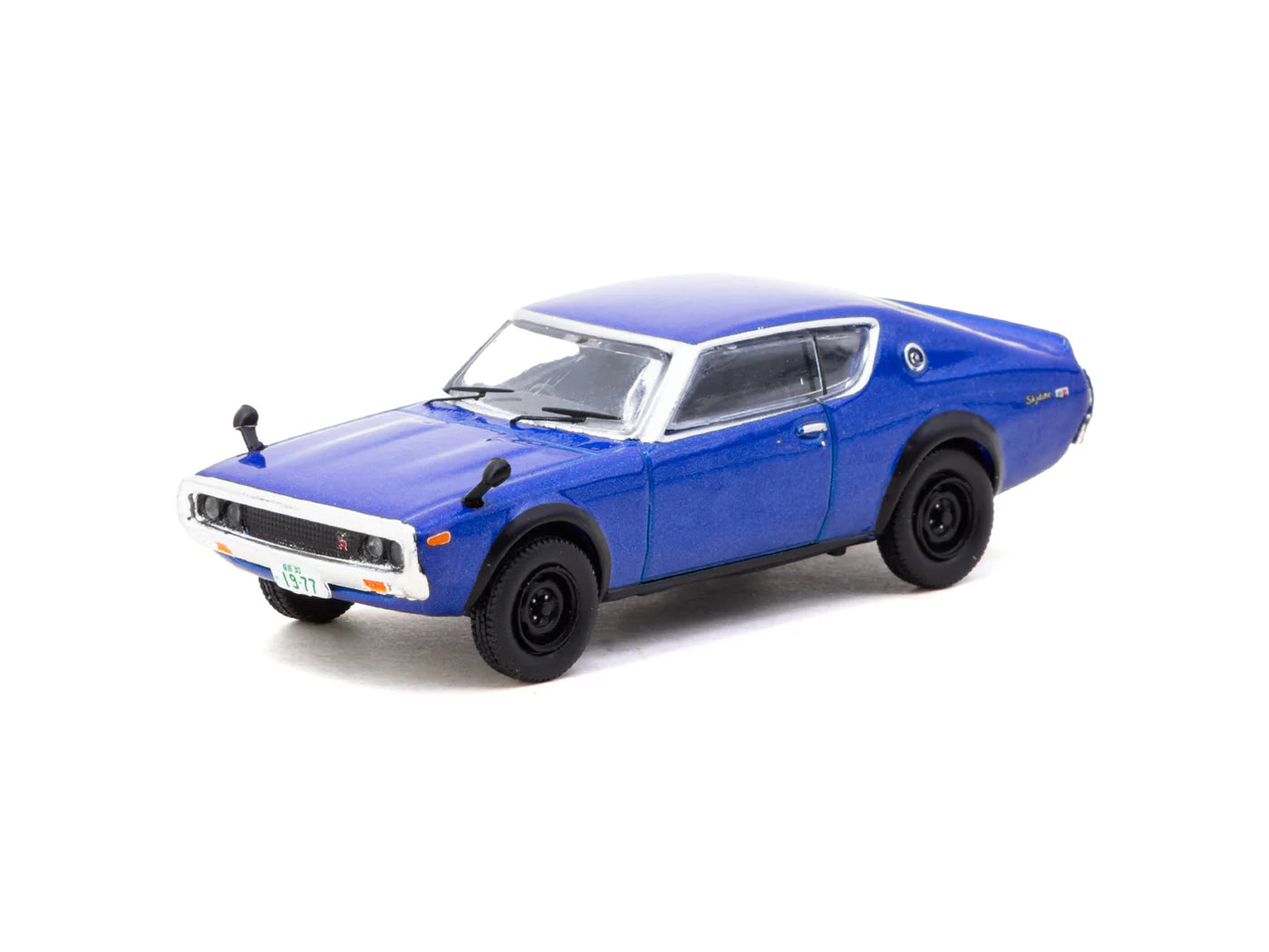 Tarmac Works x J Collection 1/64 - Nissan Skyline 2000GT-R KPGC110 Blue Metallic