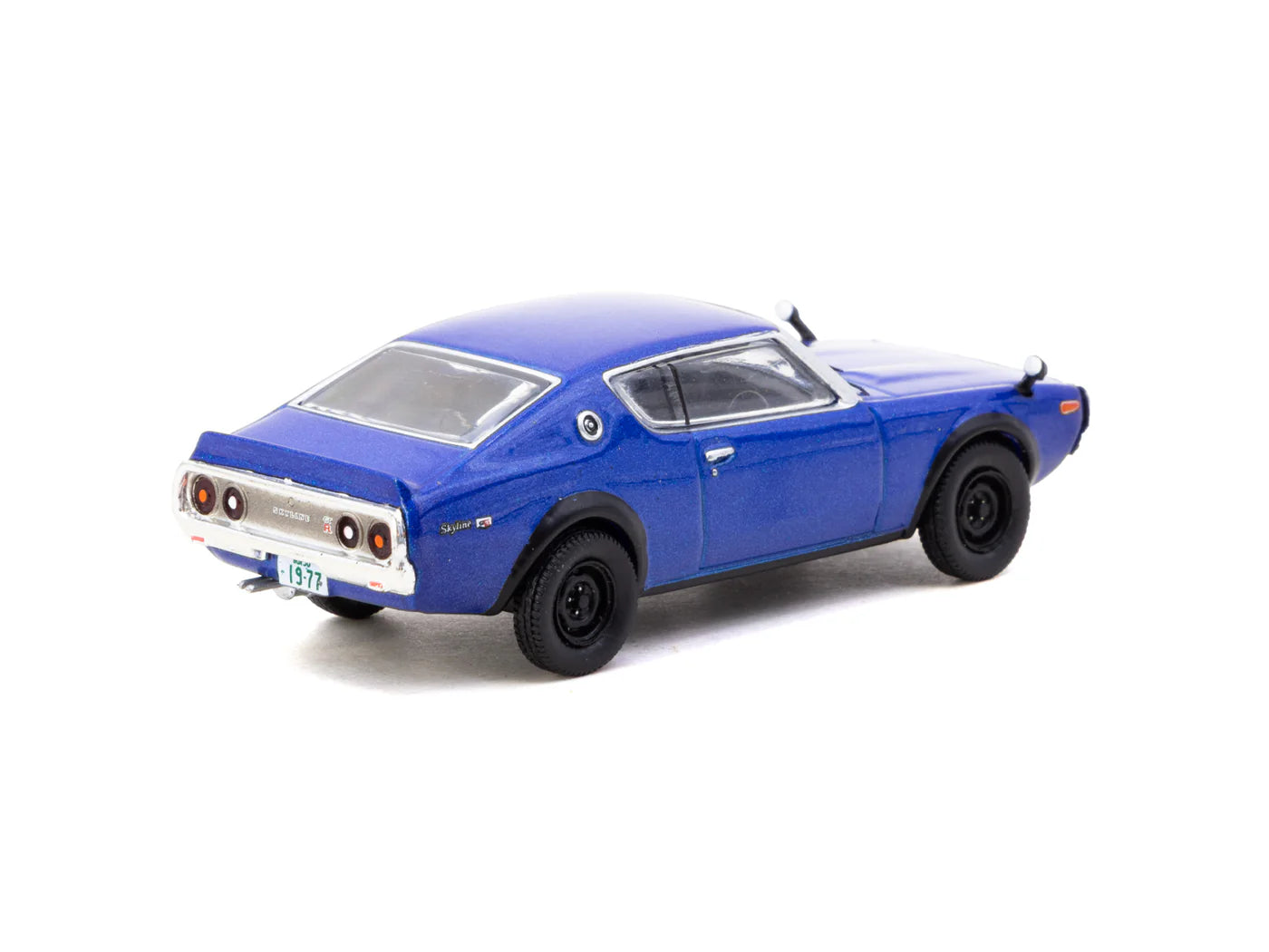Tarmac Works x J Collection 1/64 - Nissan Skyline 2000GT-R KPGC110 Blue Metallic