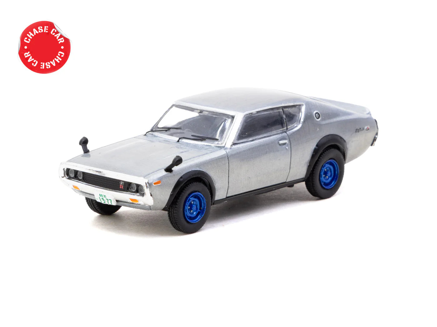 Tarmac Works x J Collection 1/64 - Nissan Skyline 2000GT-R KPGC110 Blue Metallic