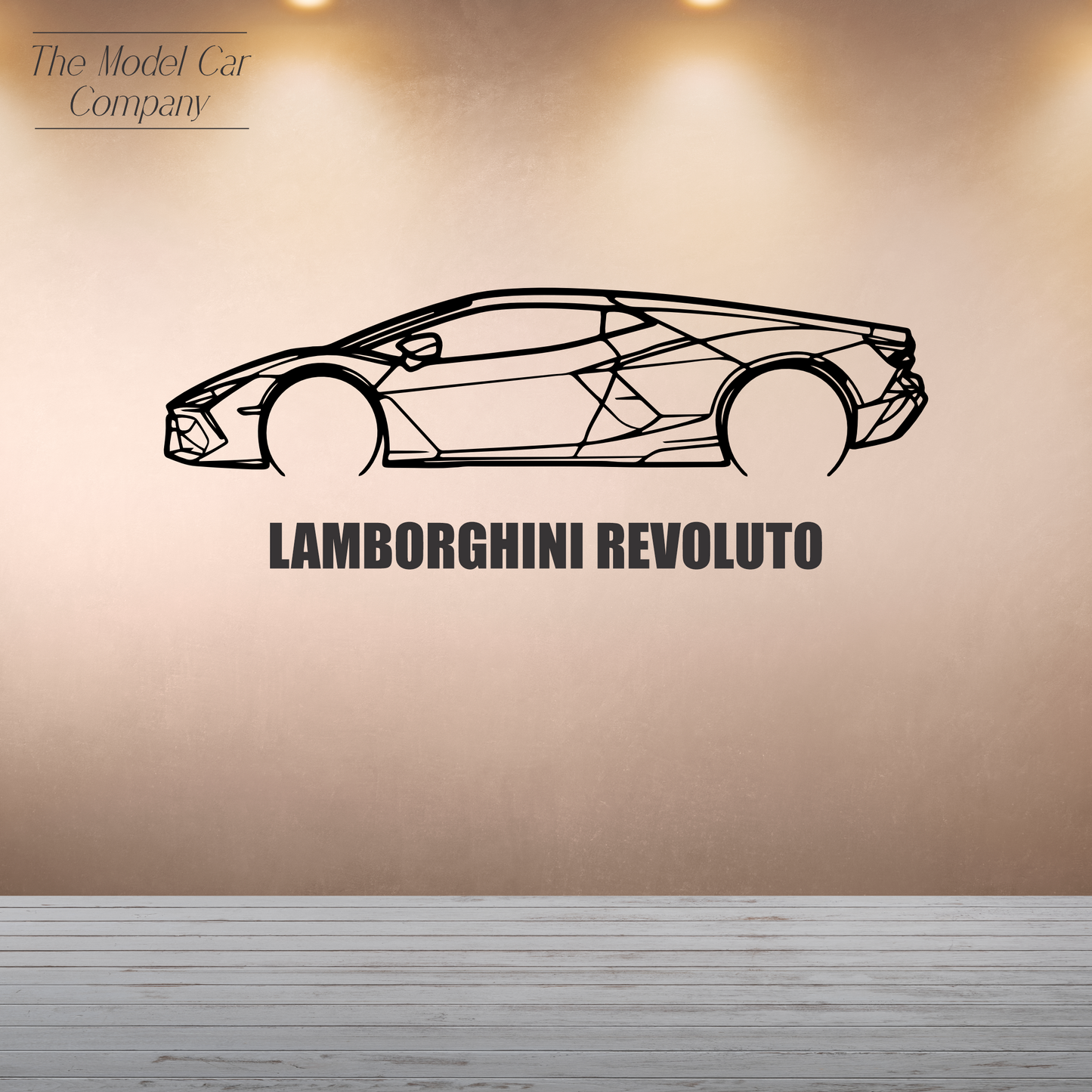 Wall Art Silhouette - Lamborghini Revoluto