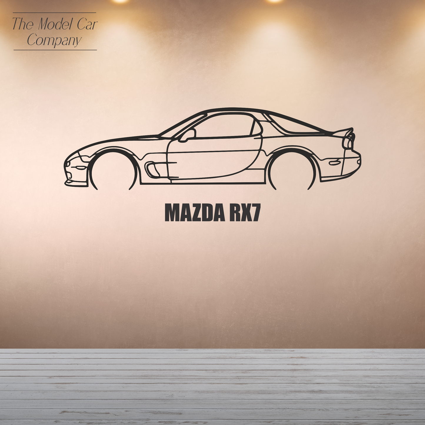 Wall Art Silhouette - Mazda RX7