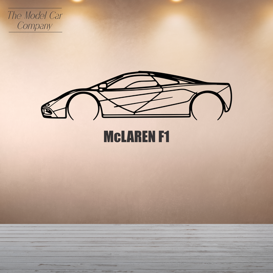 Wall Art Silhouette - McLaren F1