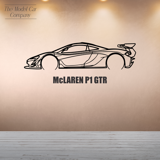 Wall Art Silhouette - McLaren P1 GTR