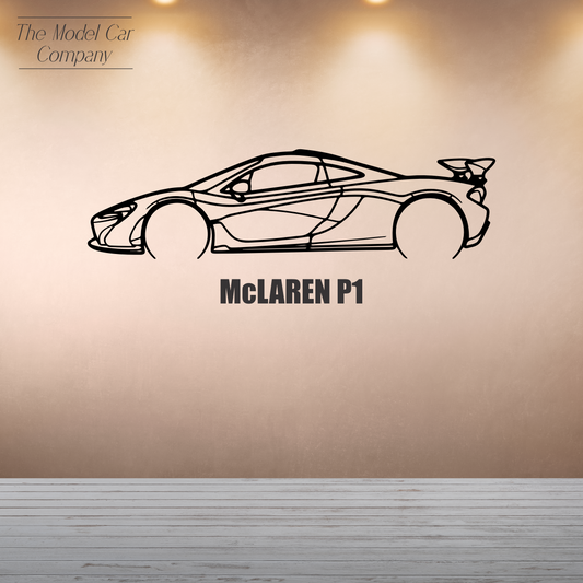 Wall Art Silhouette - McLaren P1