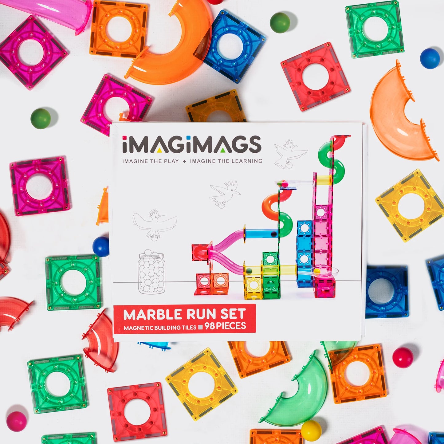Imagimags - Marble Run Set