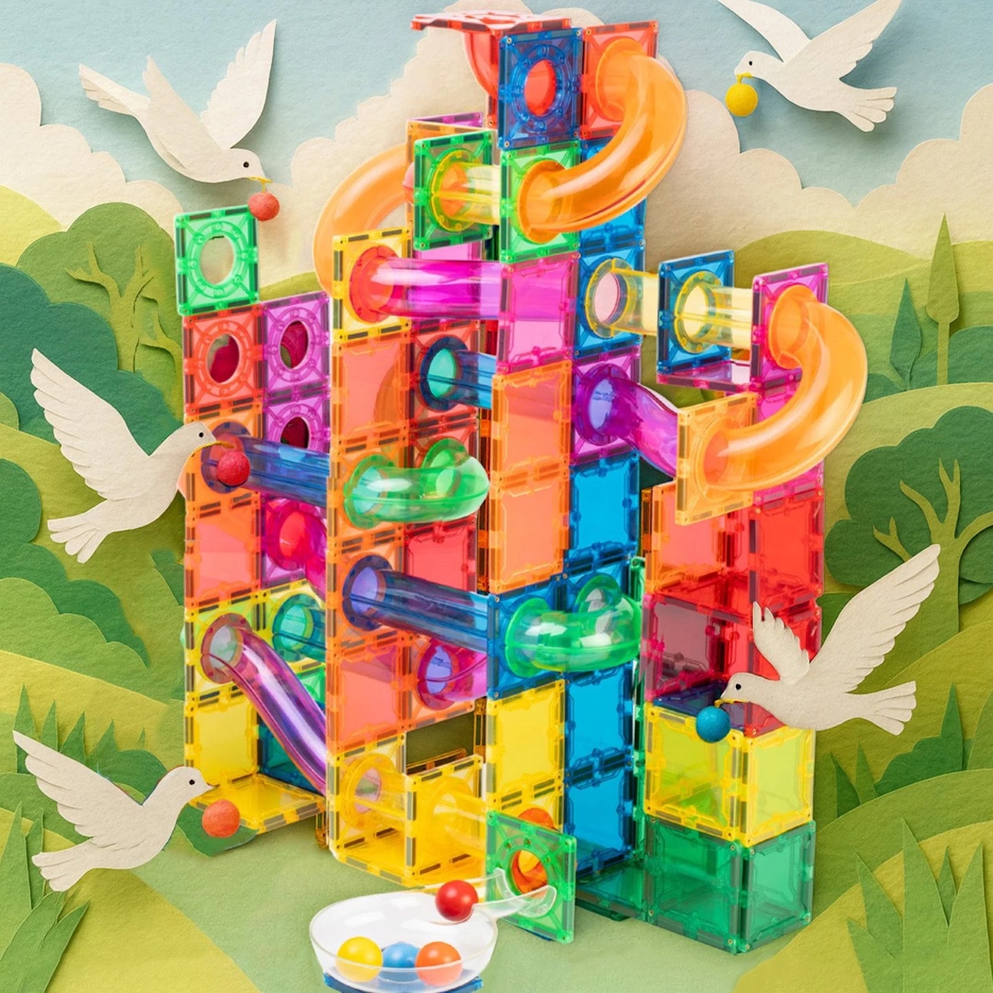 Imagimags - Marble Run Set