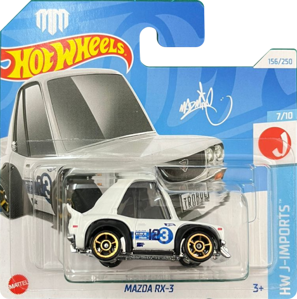 Hot Wheels 2024 1/64 - Mazda RX-3 HTD77