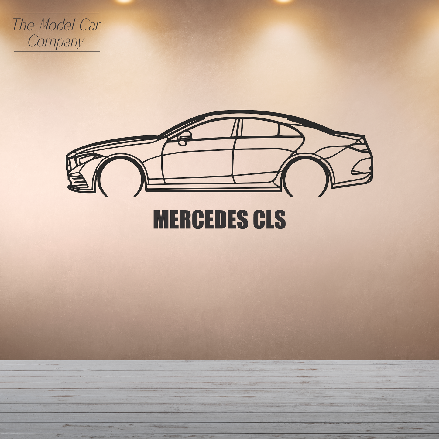 Wall Art Silhouette - Mercedes CLS