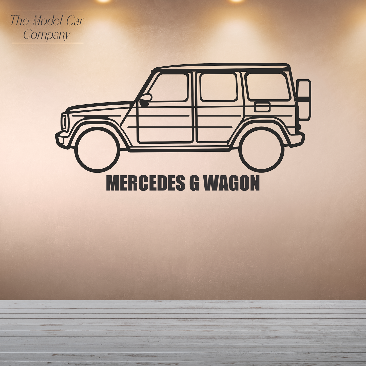 Wall Art Silhouette - Mercedes G Wagon