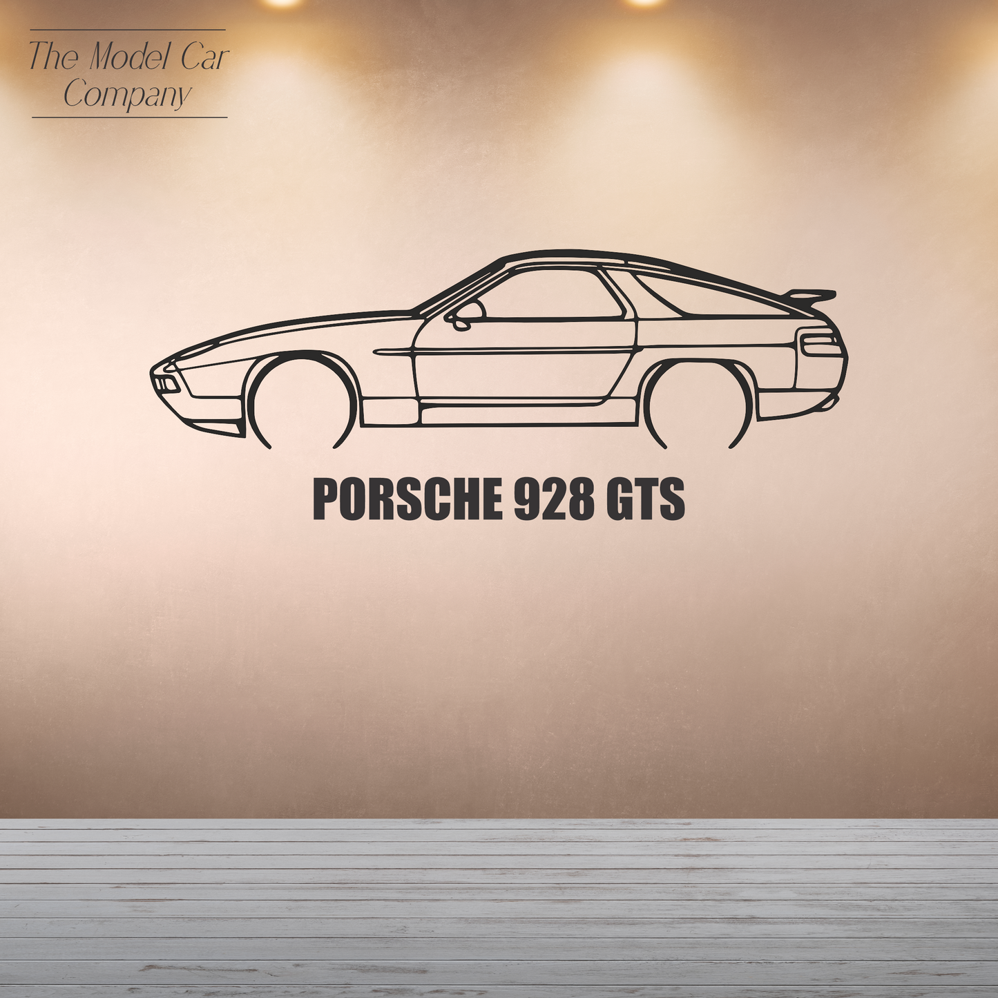 Wall Art Silhouette - Porsche 928 GTS