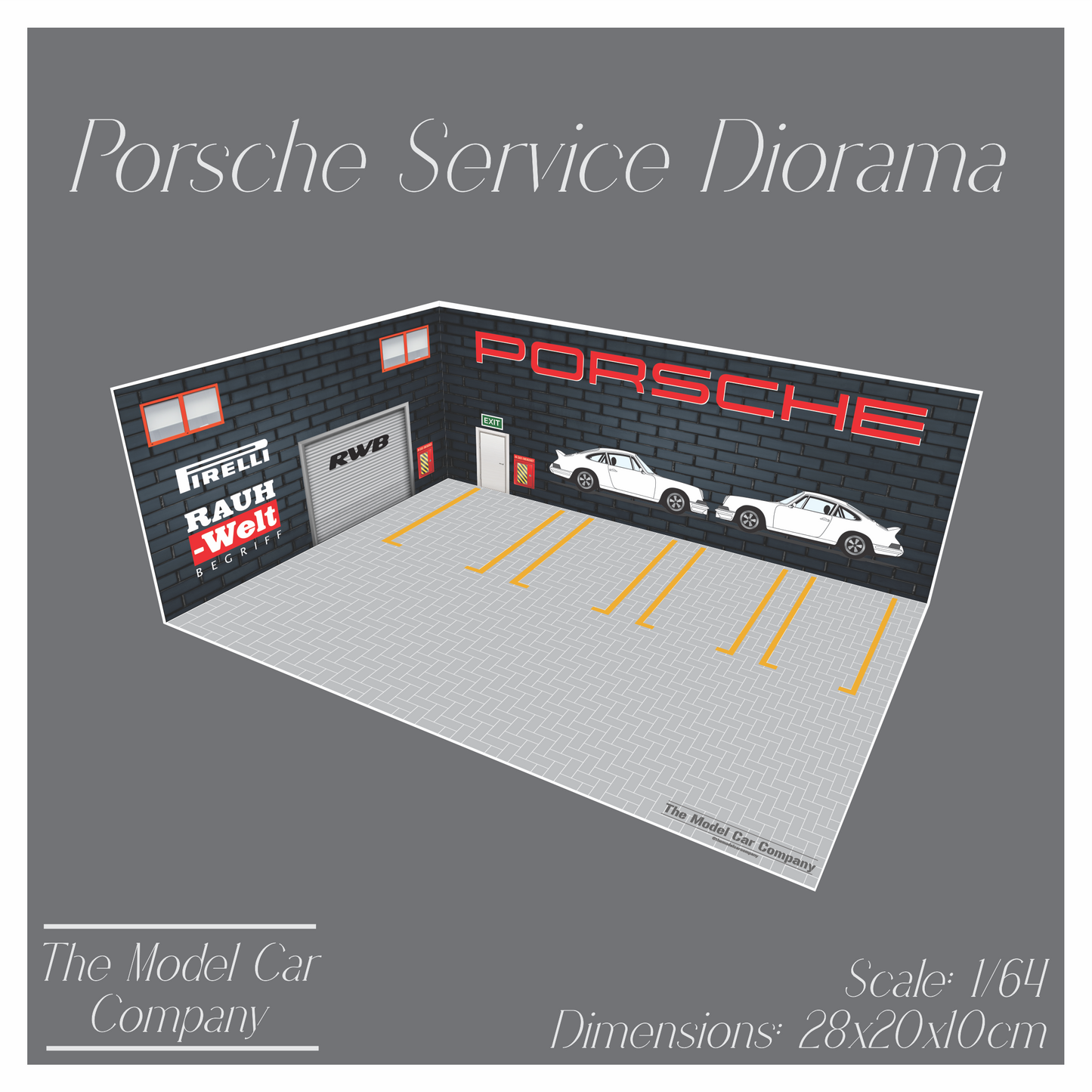 Diorama - Porsche Service