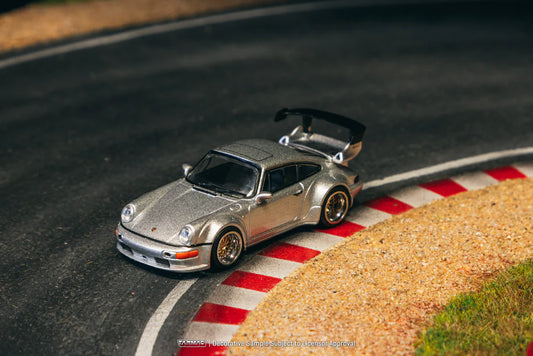 Tarmac Works 1/64 - Tarmac Works 1/64 RWB 964 Silver - HOBBY64
