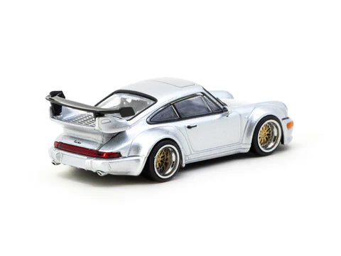 Tarmac Works 1/64 - Tarmac Works 1/64 RWB 964 Silver - HOBBY64