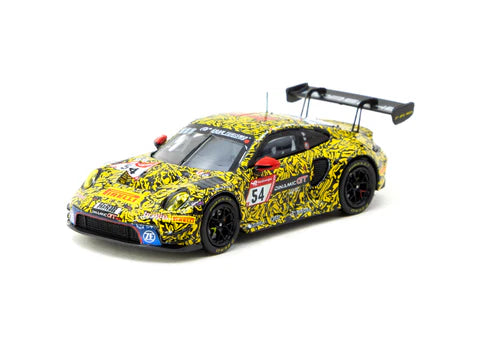 Tarmac Works X iXO Models 1/64 - Porsche 911 GT3 R Nürburgring 24h 2023 #54 - HOBBY64
