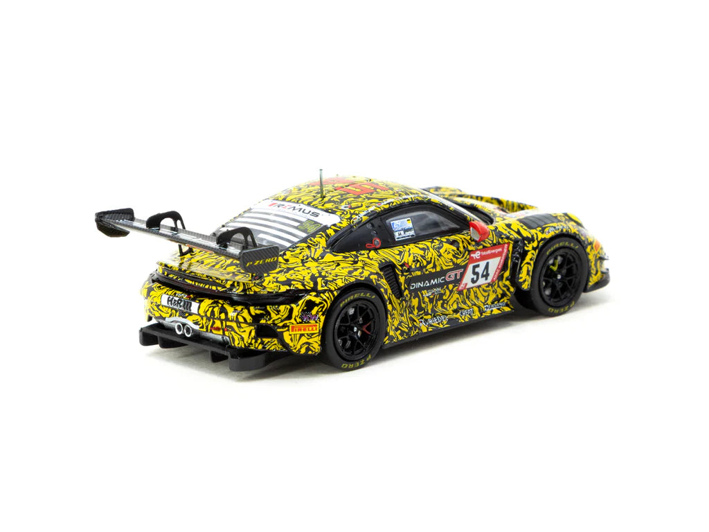 Tarmac Works X iXO Models 1/64 - Porsche 911 GT3 R Nürburgring 24h 2023 #54 - HOBBY64