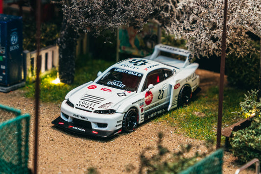 Tarmac Works 1/64 - LB-Super Silhouette Nissan SILVIA (S15) Drift 2025 HOBBY64