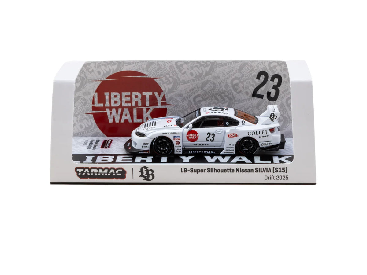 Tarmac Works 1/64 - LB-Super Silhouette Nissan SILVIA (S15) Drift 2025 HOBBY64