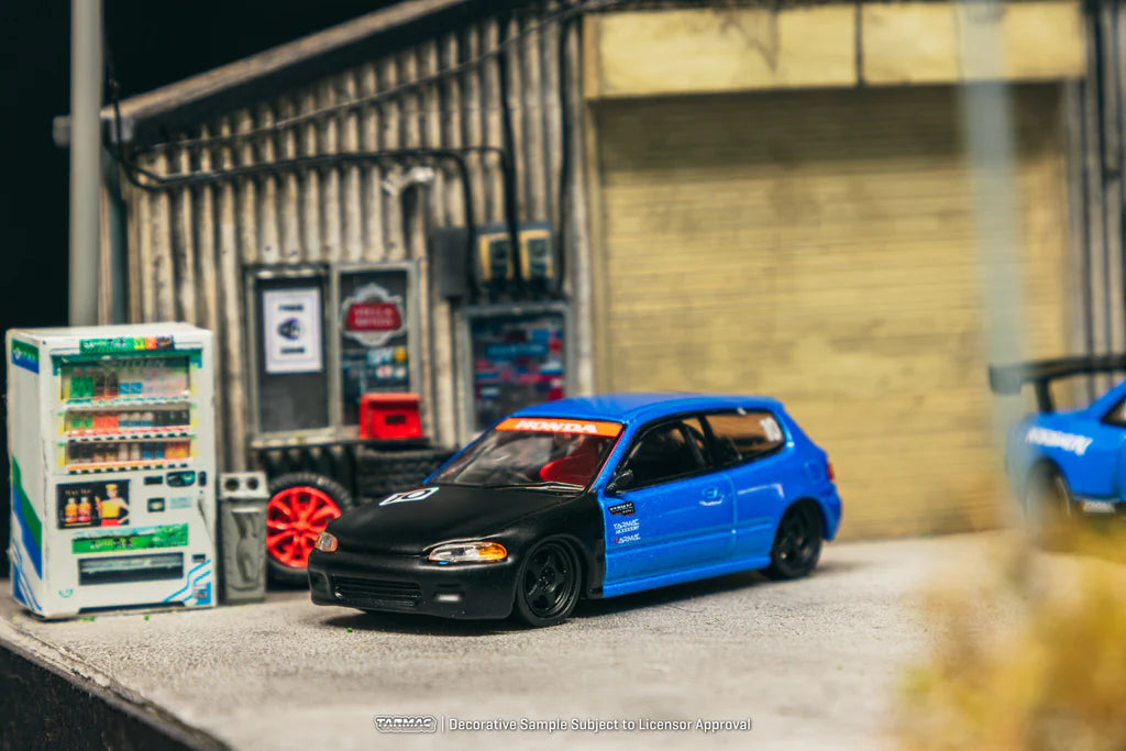 Tarmac Works 1/64 - Honda Civic EG6 Tarmac Works 10th Anniversary - HOBBY64