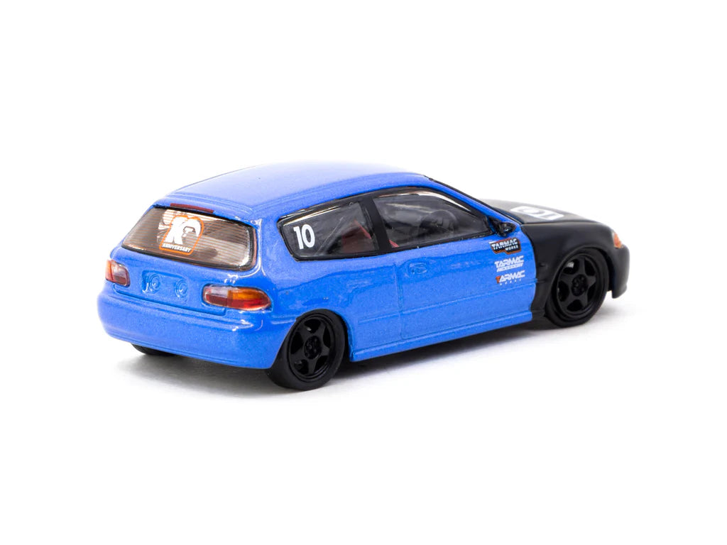Tarmac Works 1/64 - Honda Civic EG6 Tarmac Works 10th Anniversary - HOBBY64