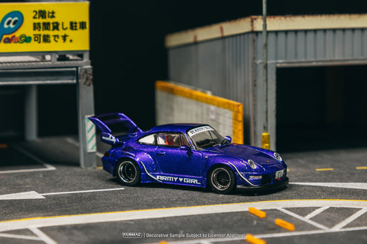 Tarmac Works 1/64 - Porsche 993 RWB Army Girl