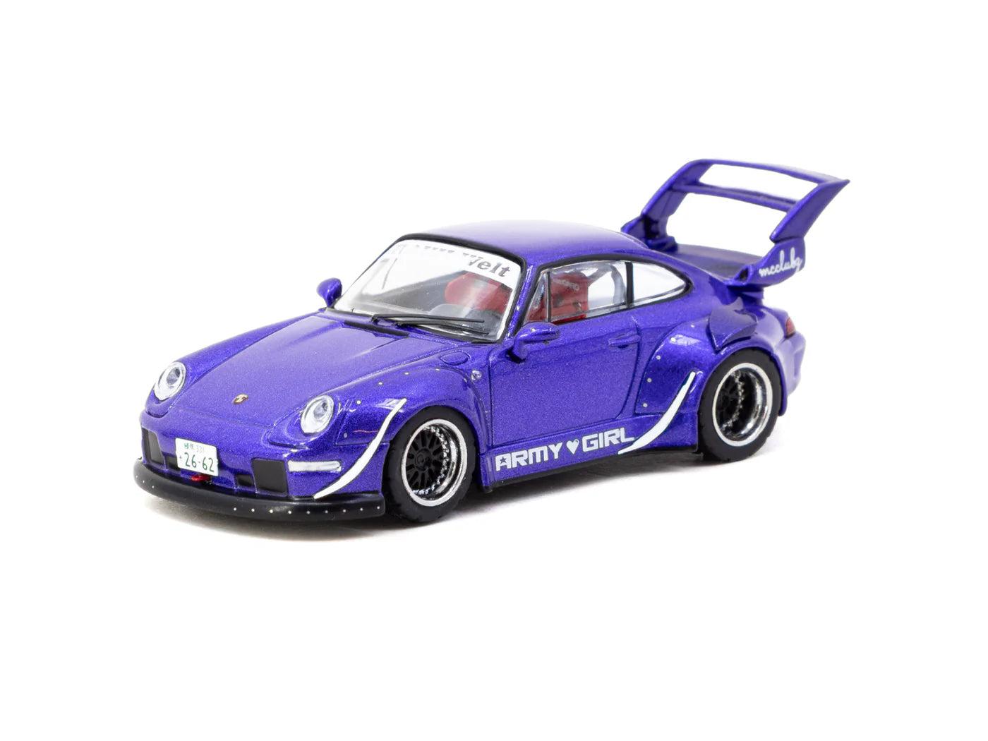 Tarmac Works 1/64 - Porsche 993 RWB Army Girl