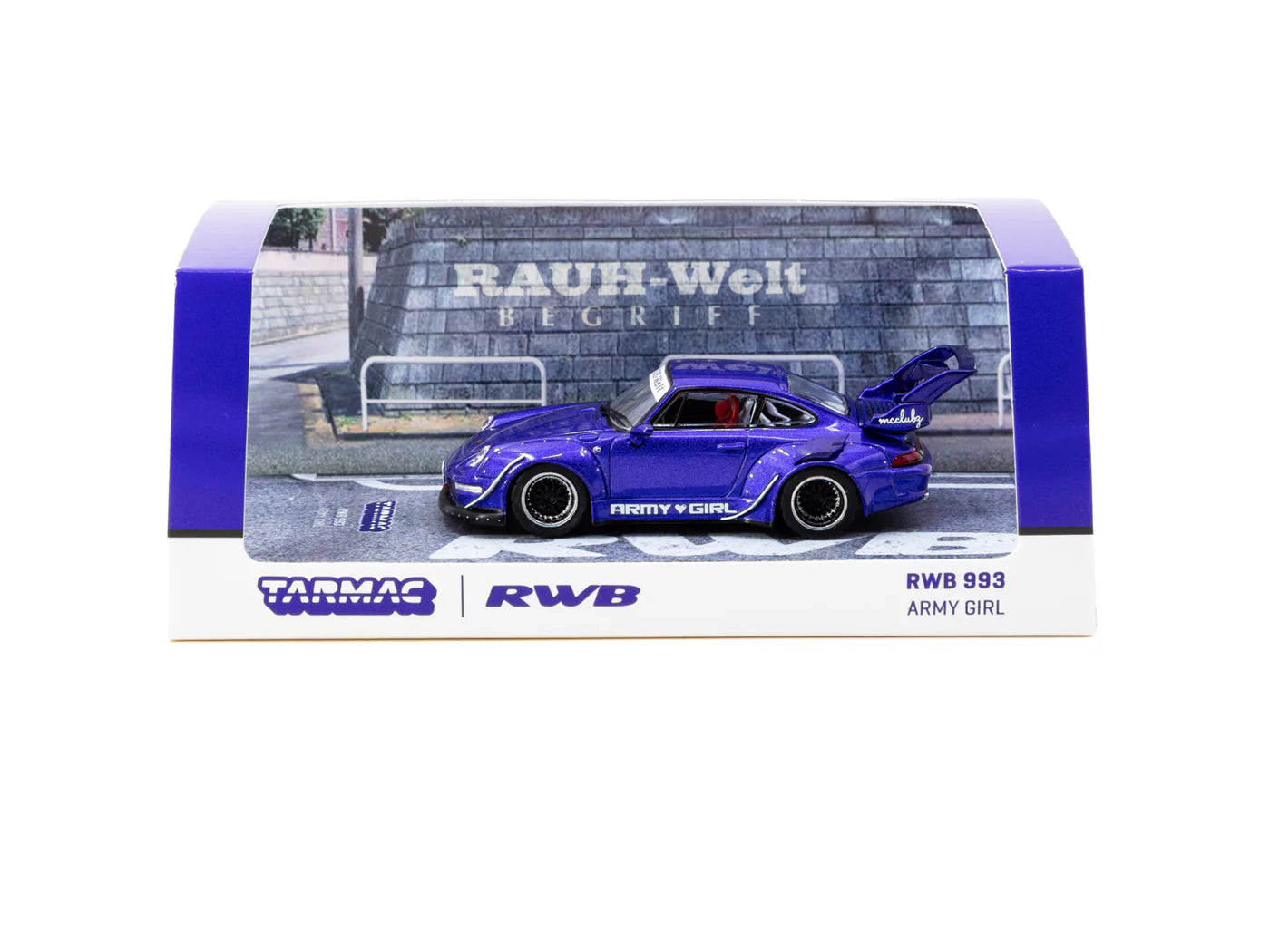 Tarmac Works 1/64 - Porsche 993 RWB Army Girl