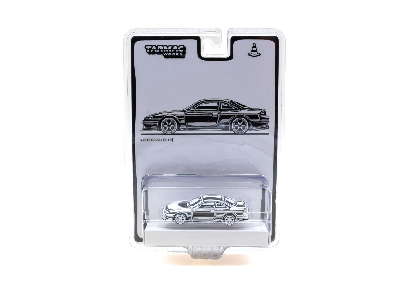 Tarmac Works 1/64 - VERTEX Silvia (S 14) - Designed by Joshua Vides - GLOBAL64