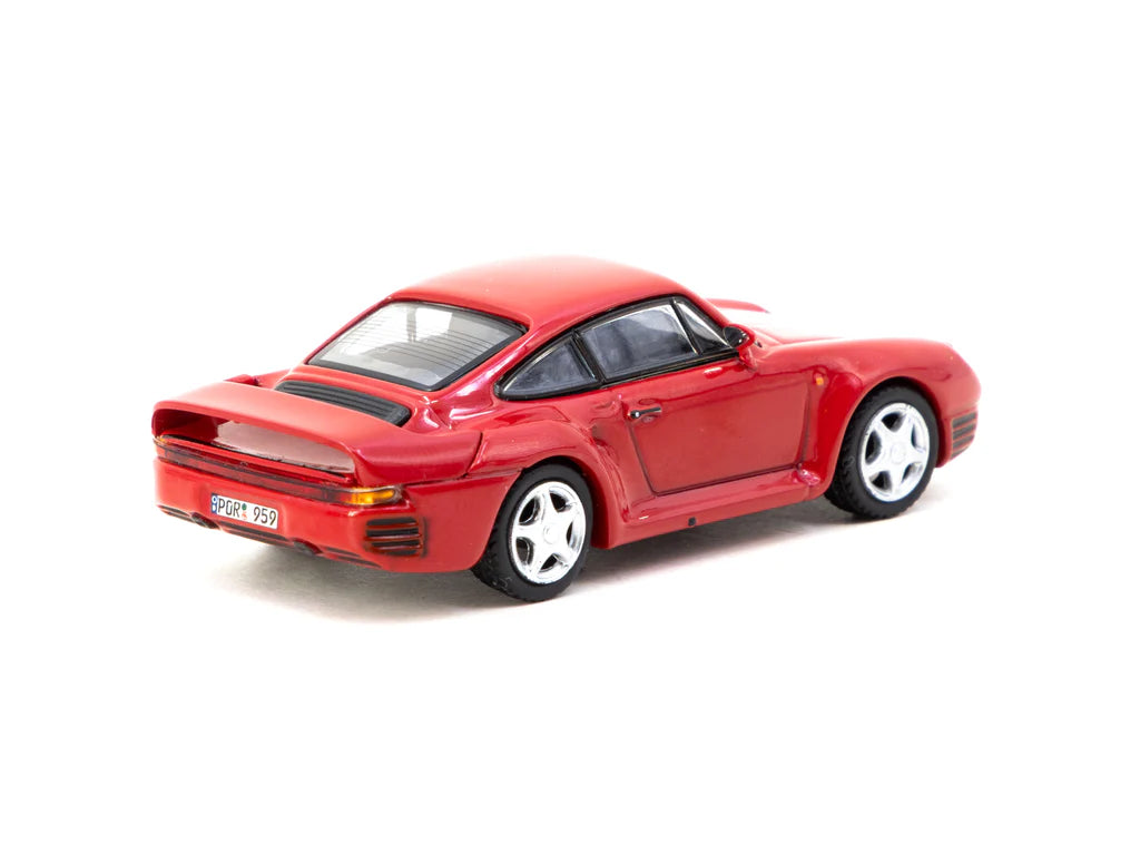 Tarmac Works X iXO Models 1/64 - Porsche 959 Red - GLOBAL64