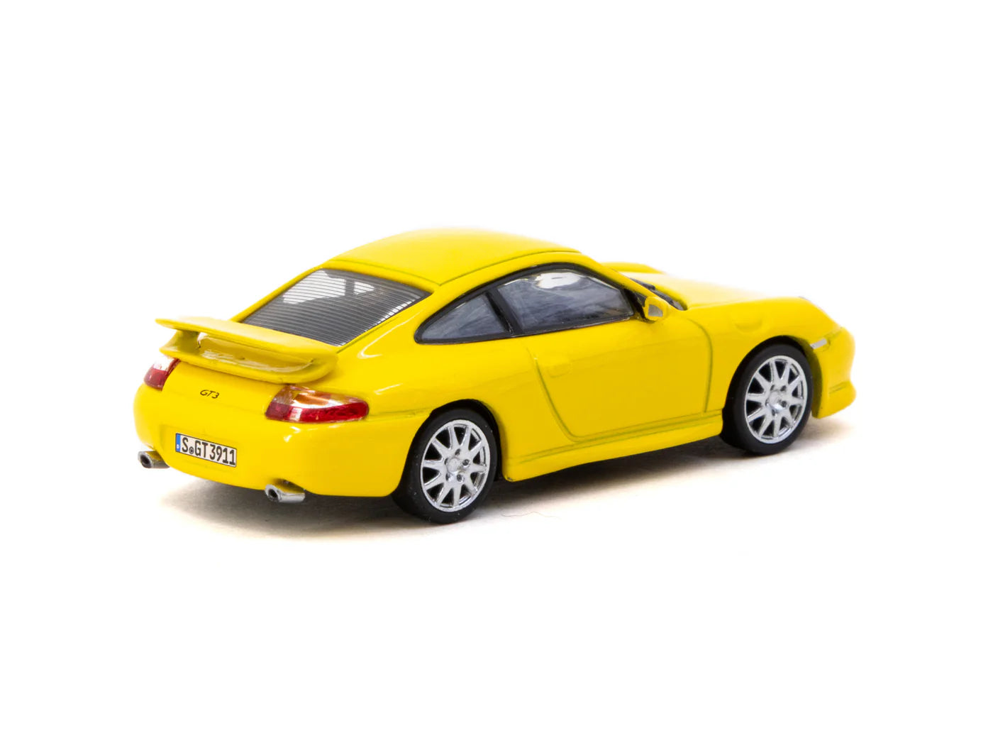 Tarmac Works x iXO Models 1/64 - Porsche 911 GT3 (type 996) Yellow - GLOBAL64