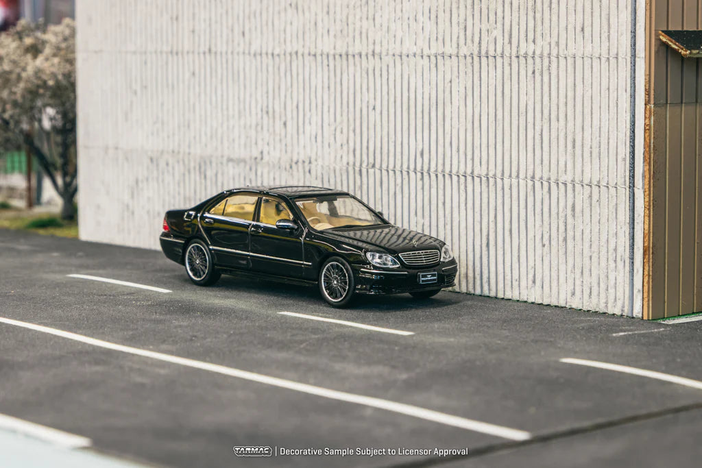 Tarmac Works 1/64 - Mercedes-Benz S-Class Wald Black - GLOBAL64