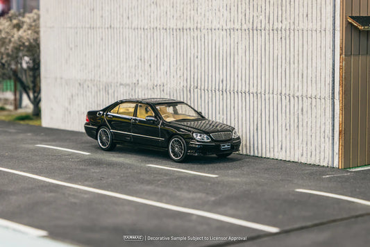 Tarmac Works 1/64 - Mercedes-Benz S-Class Wald Black - GLOBAL64