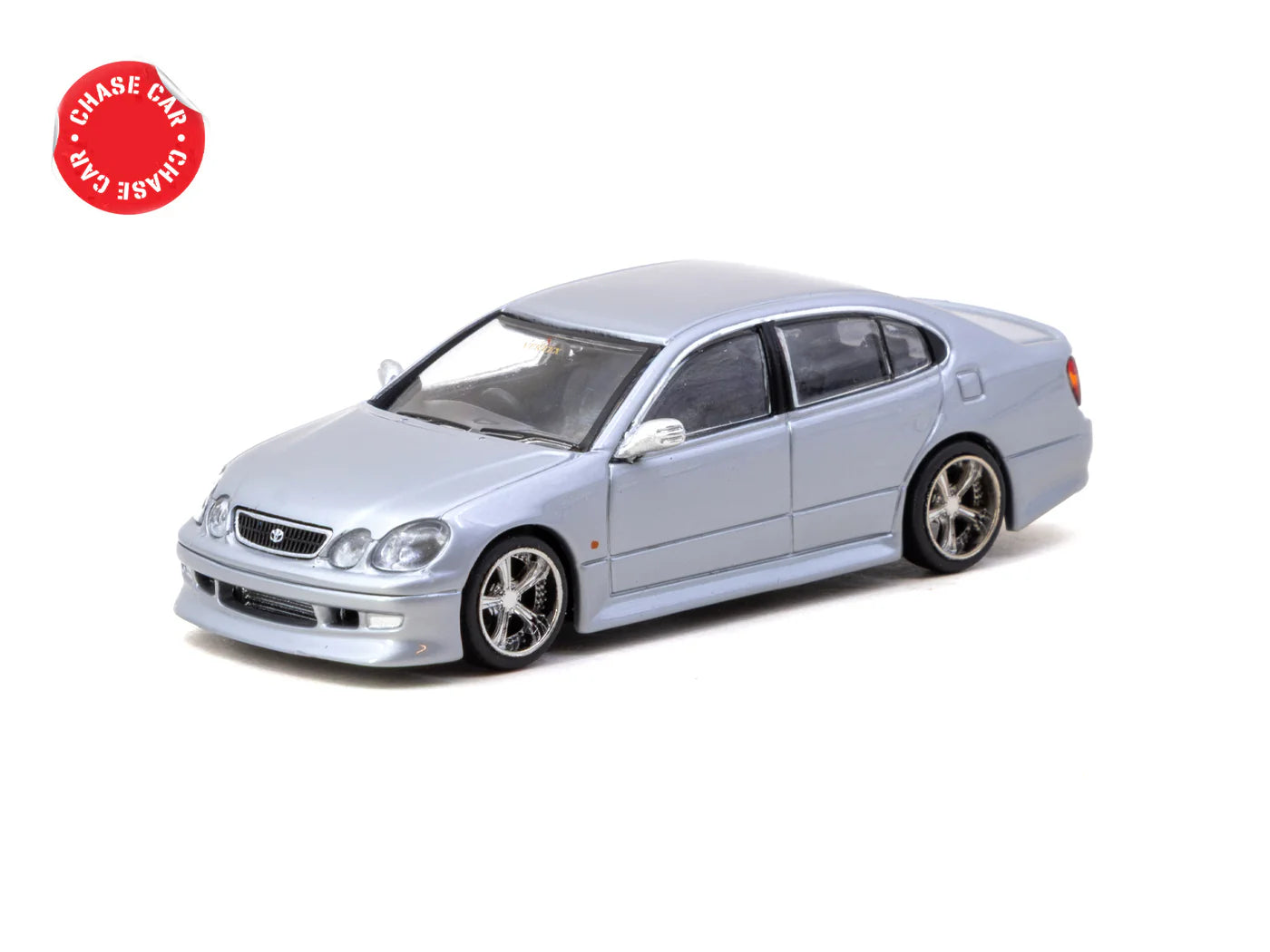 Tarmac Works 1/64 - VERTEX Toyota Aristo JZS161 Silver - GLOBAL64