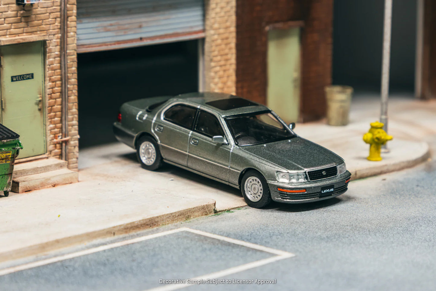 Tarmac Works 1/64 - Lexus LS400 Flint Grey - GLOBAL64