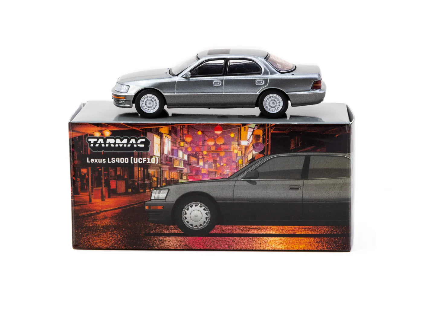 Tarmac Works 1/64 - Lexus LS400 Flint Grey - GLOBAL64