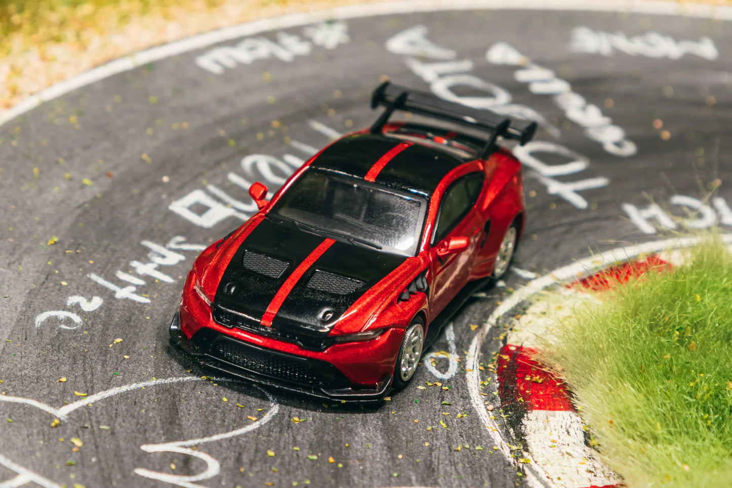 Tarmac Works 1/64 - Ford Mustang GTD Red - GLOBAL64