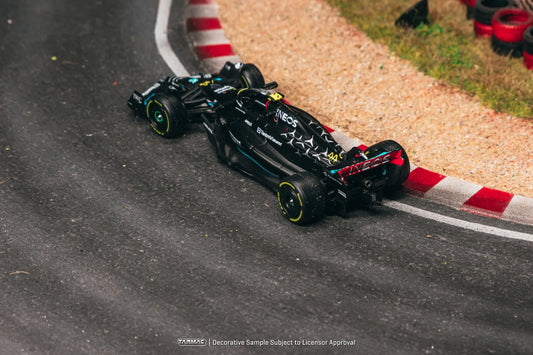 Tarmac Works x iXO Models 1/64 - Mercedes-AMG F1 W14 E Performance Italian Grand Prix 2023 #44 Lewis Hamilton - GLOBAL64