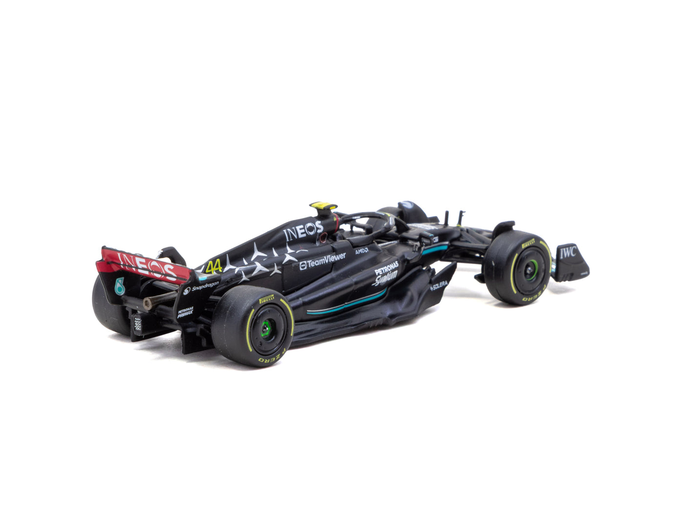 Tarmac Works x iXO Models 1/64 - Mercedes-AMG F1 W14 E Performance Italian Grand Prix 2023 #44 Lewis Hamilton - GLOBAL64