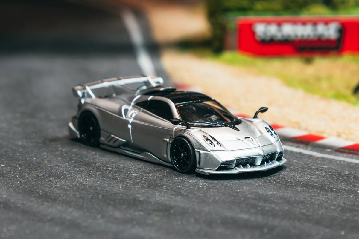 Tarmac Works 1/64 - Pagani Imola Matt Silver - GLOBAL64