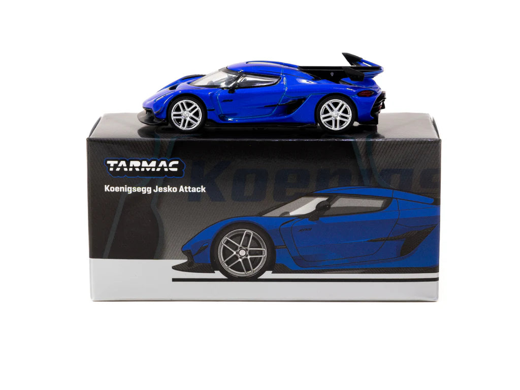 Tarmac Works 1/64 - Koenigsegg Jesko Attack Blue