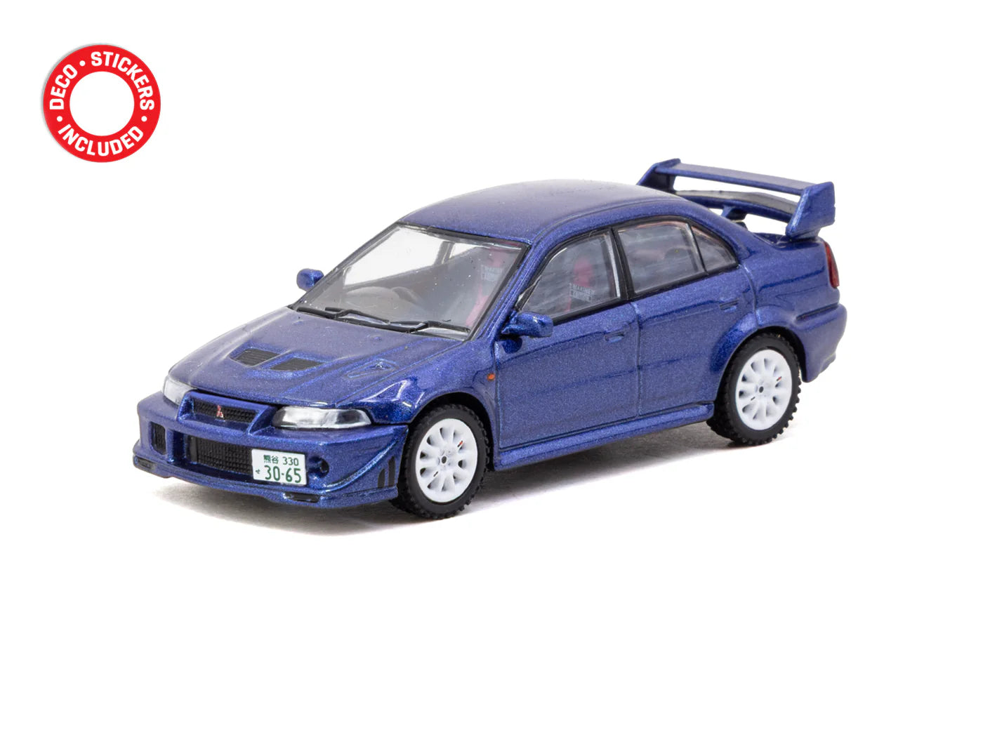 Tarmac Works 1/64 - Mitsubishi Lancer Evolution VI Tommi Makinen Edition Blue - ROAD64