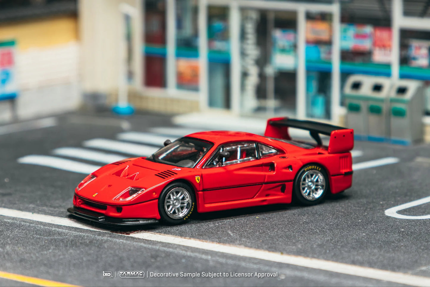 Tarmac Works x iXO 1/64 - Ferrari F40 GTE Red - ROAD64