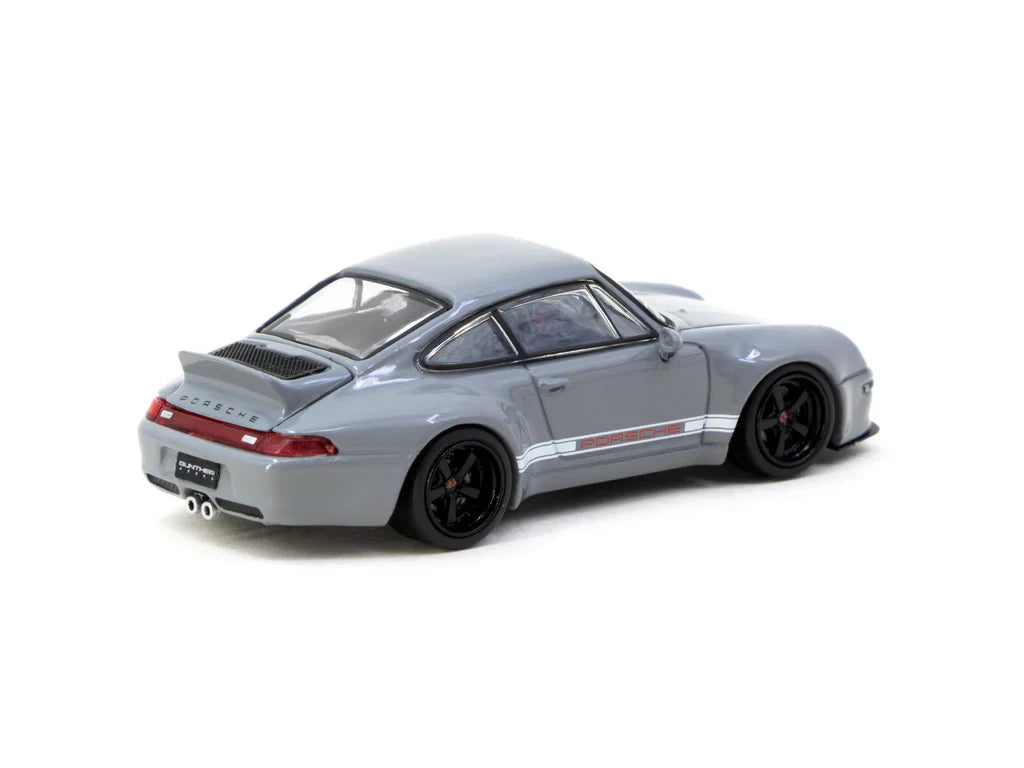 Tarmac Works 1/64 - Porsche 993 Remastered by Gunther Werks Grey - ROAD64