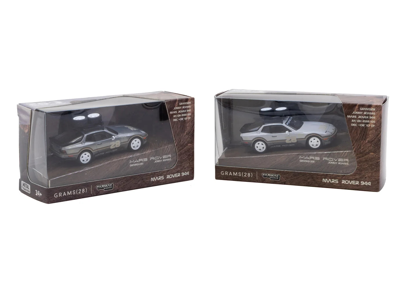 Tarmac Works x Schuco 1/64 - GRAMS28 Mars Rober Porsche 944